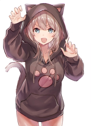 Image of a catgirl.